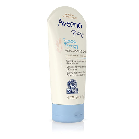 Aveeno Baby Eczema Therapy Moisturizing Cream, 5 Ounce