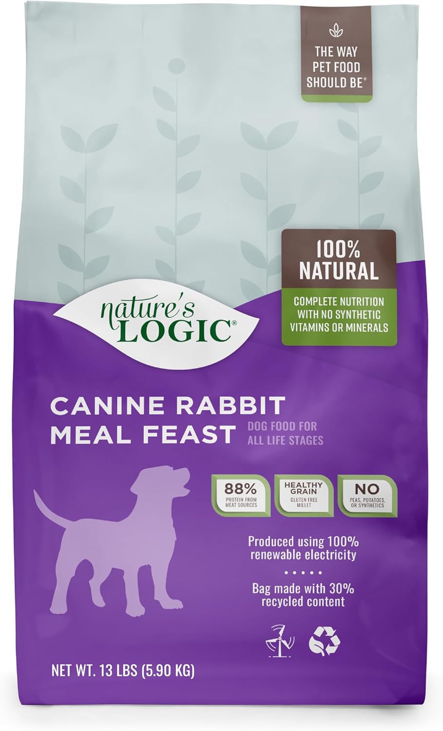 Nature'S Logic Dog Food Canine Meal Feast, Rabbit