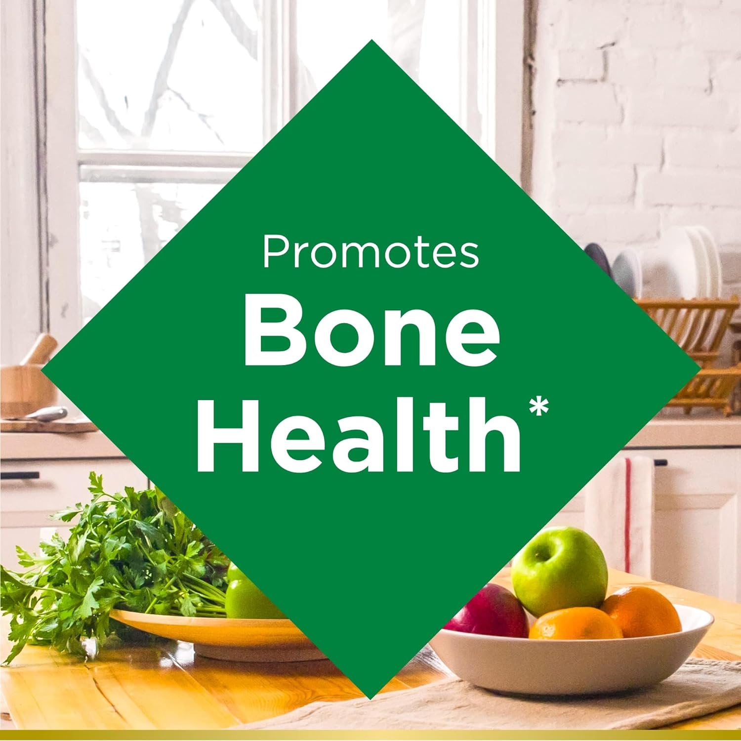 Nature's Bounty Calcium Magnesium & Zinc Caplets, Immune & Supporting Bone Health, 100 Count : Health & Household