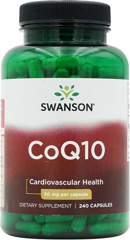 Swanson Coq10 30 Mg 240 Caps 3 Pack