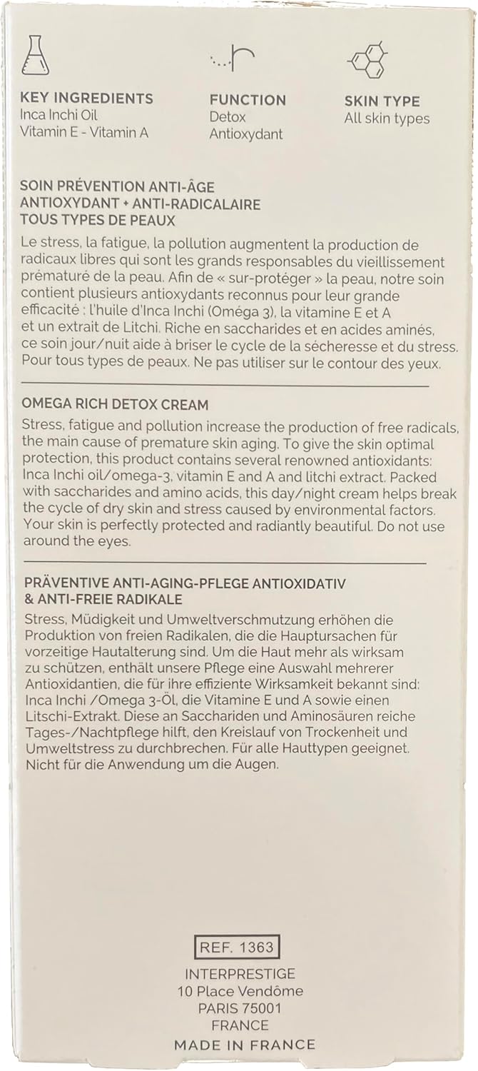 Christian Breton Paris Omega Rich Detox Cream, 50Ml