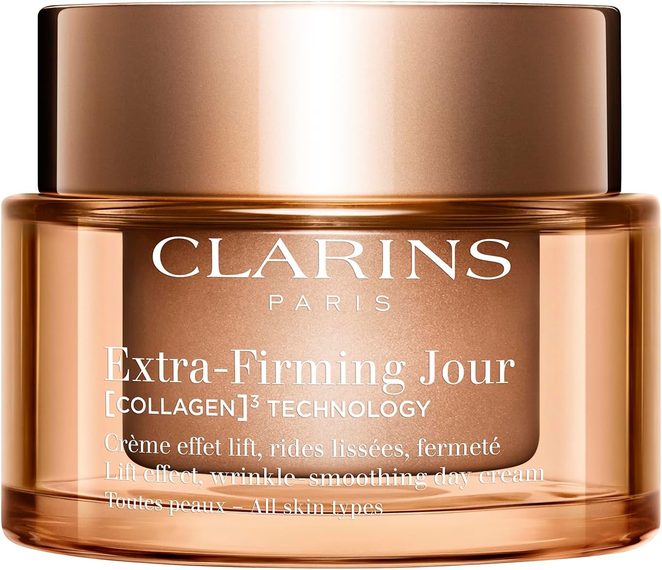 Extra-Firming Day Cream For All Skin Types | Anti-Ageing Moisturiser With Collagen Boosting Ingredients | Hydrating & Firming Face Cream | Refillable Packaging | 50Ml