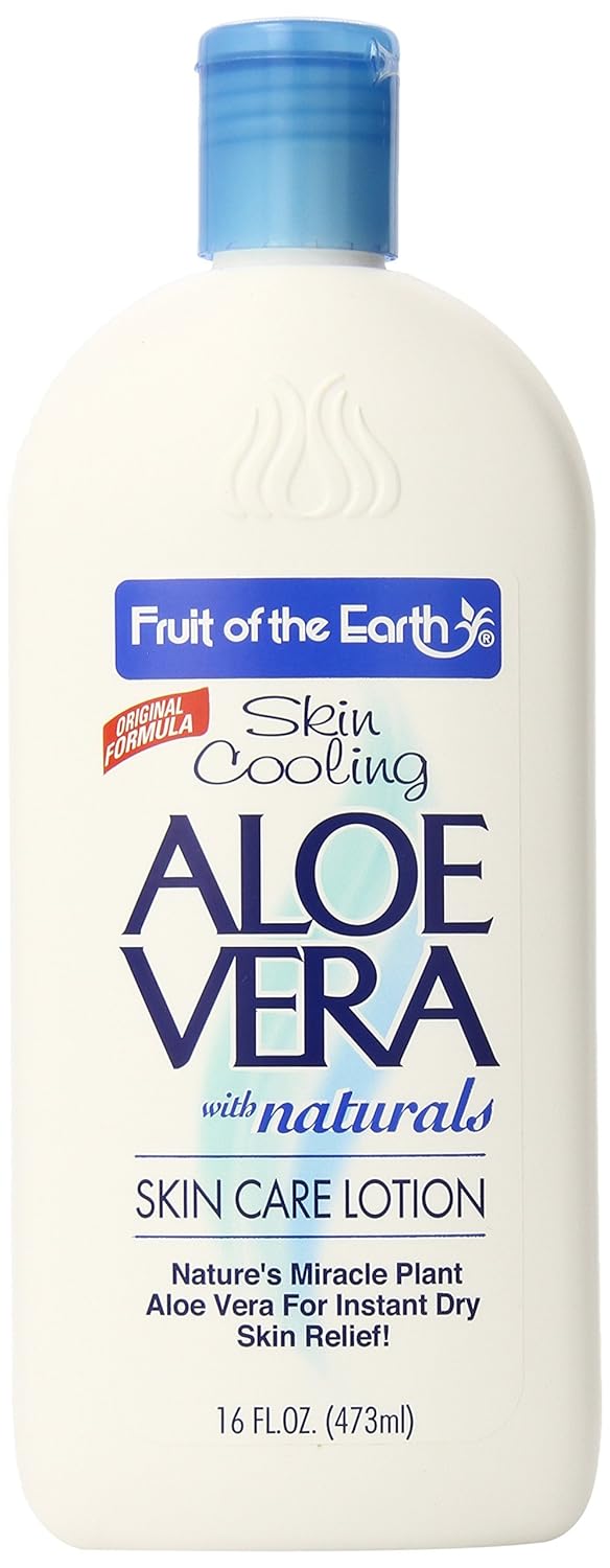 Fruit Of The Earth Aloe Vera Lotion, 16 Ounce : Body Lotions : Beauty & Personal Care