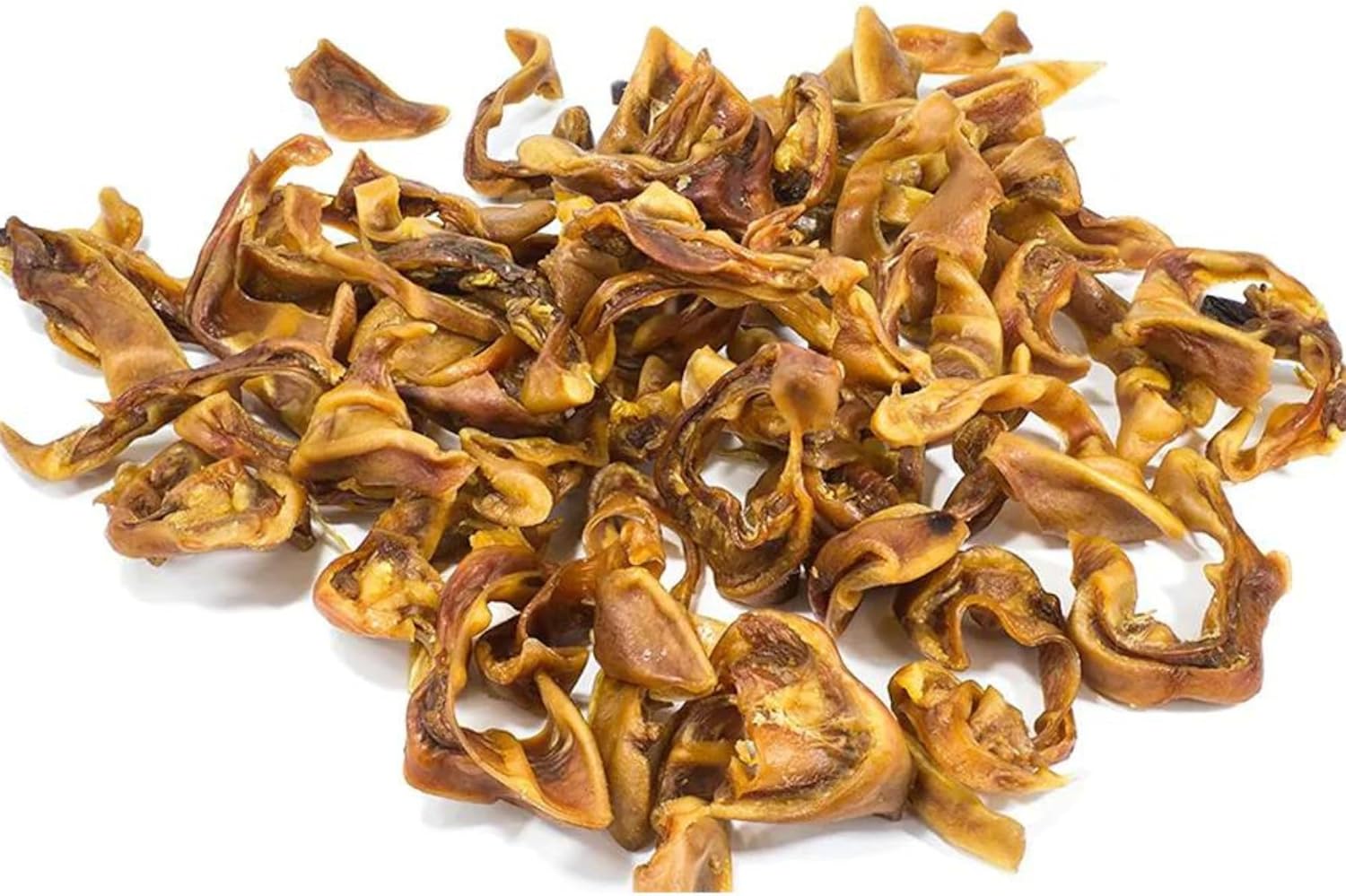 K9warehouse® - Pig Ears Strips for Dogs - One Pound Natural Pigs Ears Slices - Dog Treats for Puppies, Small, Medium and Large Dogs - Healthy, Tasty Pig Ear Made for Dogs Chew Treat