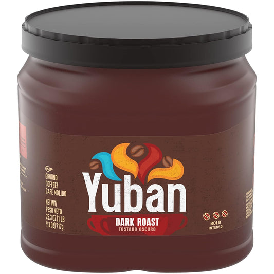 Yuban Bold Dark Roast Ground Coffee (25.3 oz Canister)