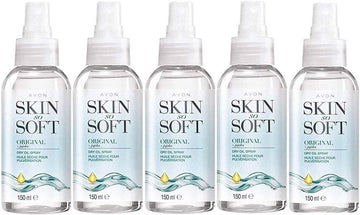 Skin So Soft Original Dry Oil Spray With Jojoba 150Ml – Pack 5
