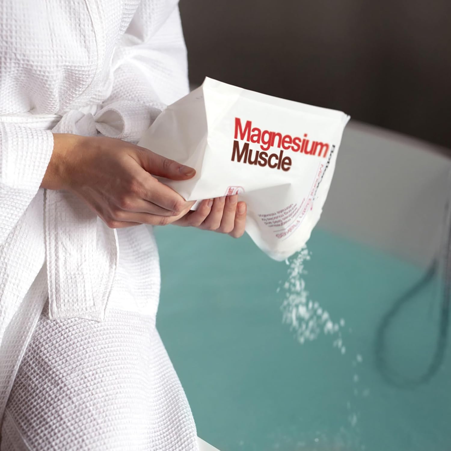 Betteryou Magnesium Muscle Bath Flakes - Mineral Bath Salts For Muscle Recovery - Post-Workout Soak For Sore Muscles - Natural Magnesium - 2.3 Lb : Beauty & Personal Care
