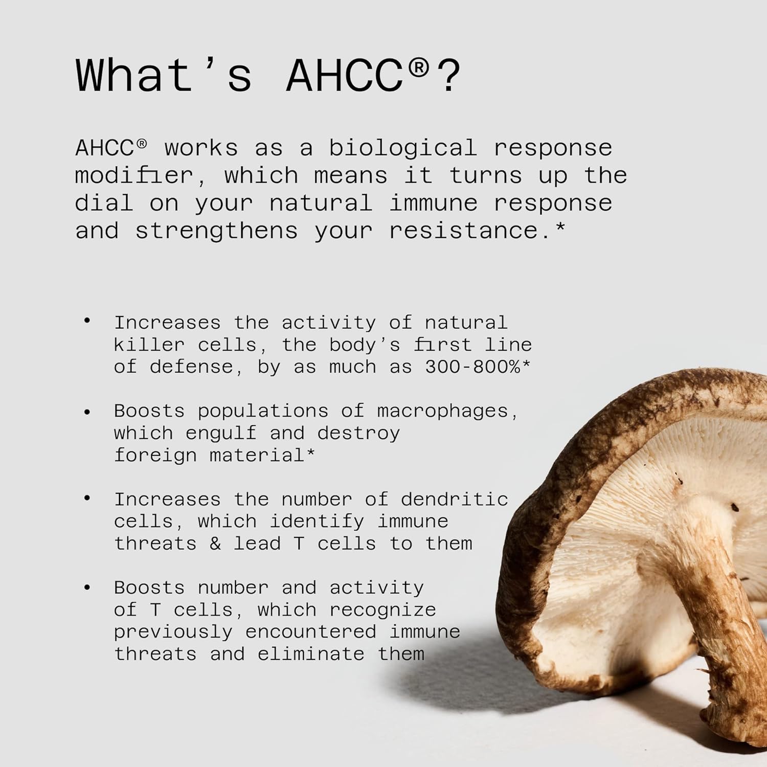 Quality of Life - Ultimate Immune Support Bundle - AHCC Kinoko Platinum Mushroom Extract and Immuno Complex Featuring Vitamin C