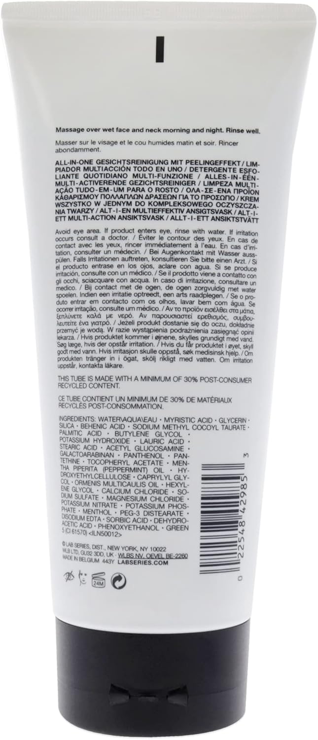 Lab Series All-In-One Multi Action Face Wash For Men 6.7 Oz Face Wash