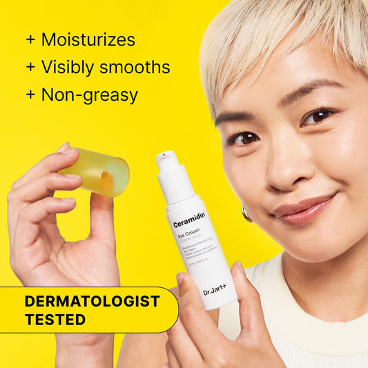 Dr.Jart+ Ceramidin Under Eye Cream With Ceramides And Niacinamide | Korean Skin Care, 0.5 Fl Oz
