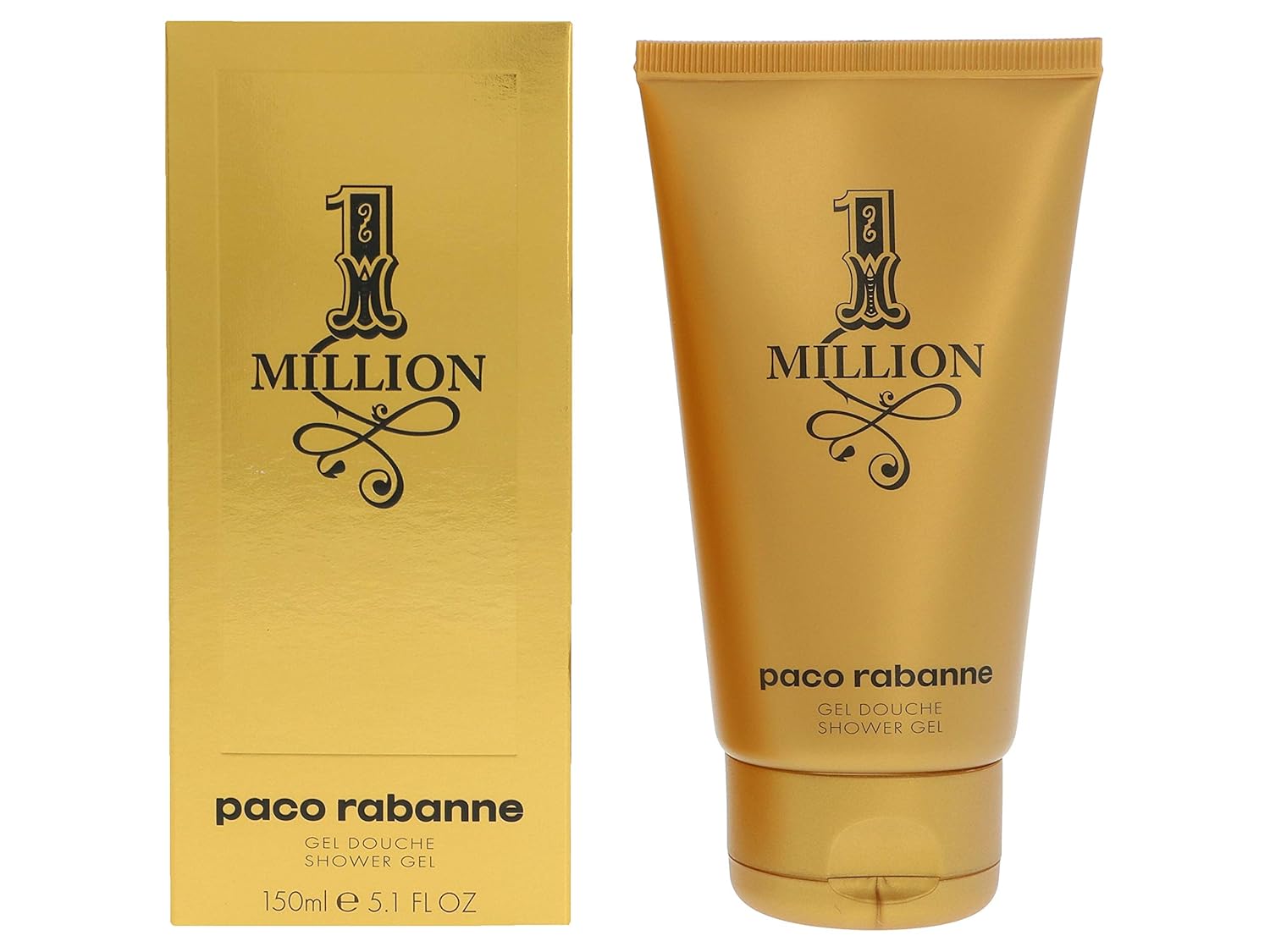 Paco Rabanne 1 Million Shower Gel 150Ml : Beauty & Personal Care