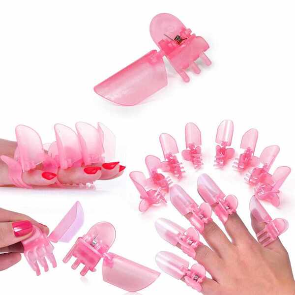 Envie Nail Polish Protection Clipper Protector Plastic Clip