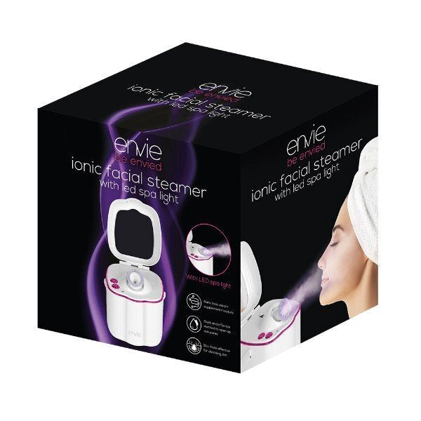 Envie Ionic Facial Steamer With Led Spa Light