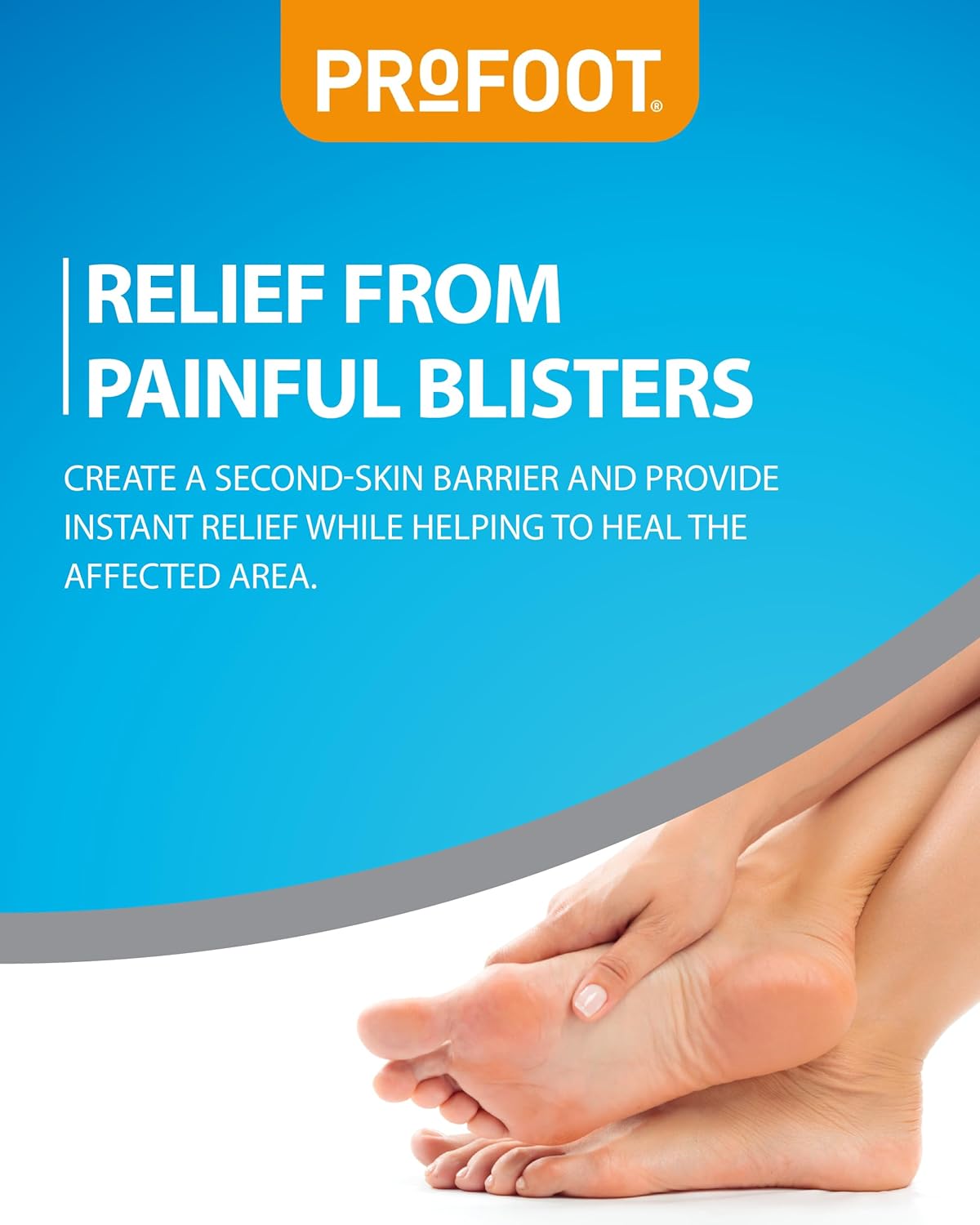 Profoot Blister Plasters - 6 Medium Hydrocolloid-Based Plasters - Ideal for Painful Blisters - Prevents Painful Rubbing - Instant Pain Relief - Stays in Place : Amazon.co.uk: Health & Personal Care