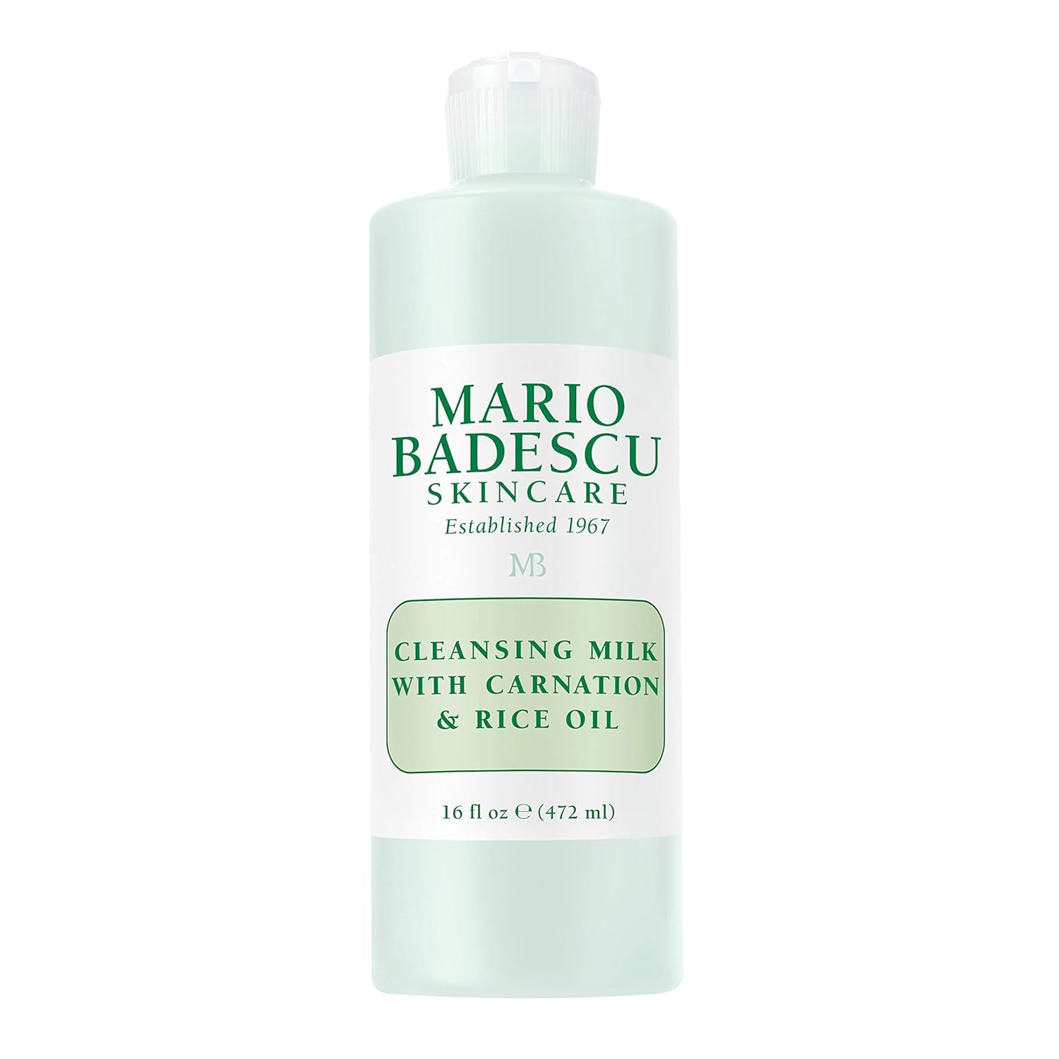 Mario Badescu Cleansing Milk With Carnation, Rice Oil & Vitamin E - No Rinse Liquid Makeup Remover Cleanser With Milky Formula For Skin Care And Gentle Cleansing Experience, 6 Fl Oz : Beauty & Personal Care