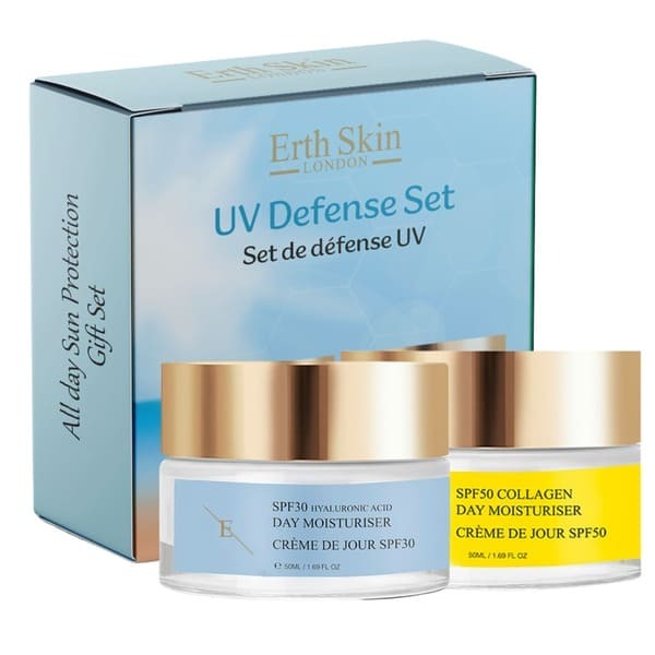 Erth Skin London-Uv Defence Christmas Gift Set