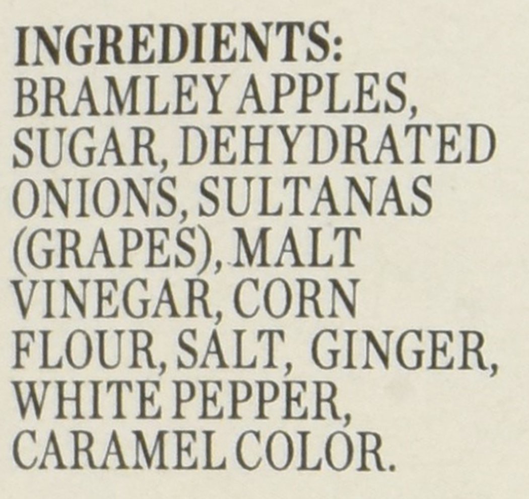 Roland Foods Sweet Apple Chutney, Specialty Imported Food, 38.8-Ounce Jug : Grocery & Gourmet Food