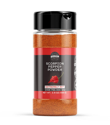 Birch & Meadow 1 Cup Of Scorpion Pepper Powder, Extremely Hot, Pure Ground Chile Pepper