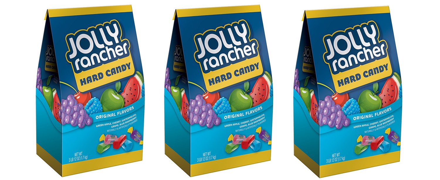 Jolly Rancher Hard Jvmgl Candy Assortment, Original Flavors - 3.75 Pound (3 Pack) Mljtu