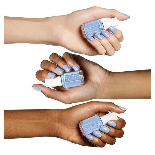 Essie Core 374 Salt Water Happy Baby Blue Nail Polish