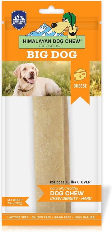 Himalayan Dog Chew For Big Dogs - Long Lasting, Stain Free, Protein Rich, Low Odor - 100% Natural, Healthy & Safe - No Lactose, Gluten Or Grains - Xx Large - For Dogs 75 Lbs & Larger