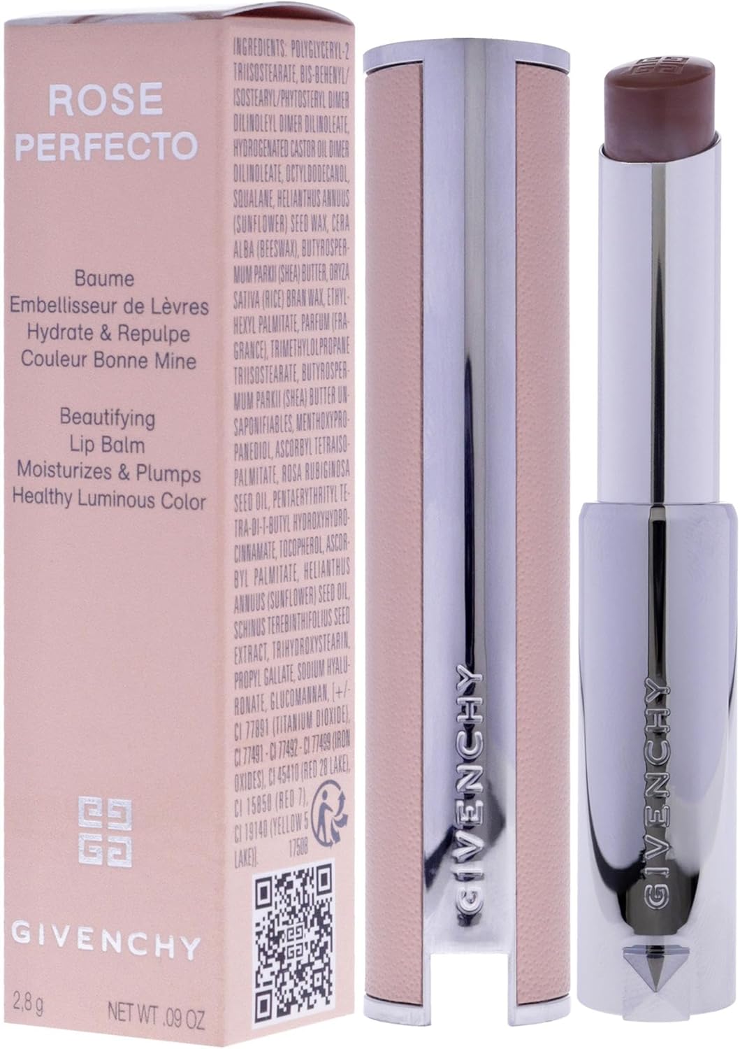 Givenchy Rose Perfecto Beautifying Lip Balm - 111 Soft Nude 2,8 G