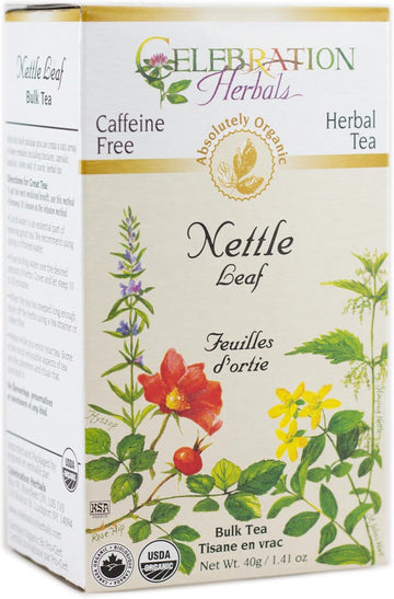 Celebration Herbals Nettle Leaf Organic 40 Gm, 0.02 Pound