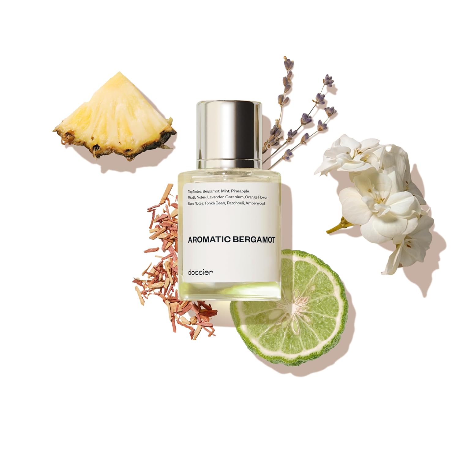 Dossier - Aromatic Bergamot 1.7 Fl Oz (50Ml) - Perfume Inspired By Y.S.L My-Slf - Pure Infused - Paraben Free - Vegan - For Men