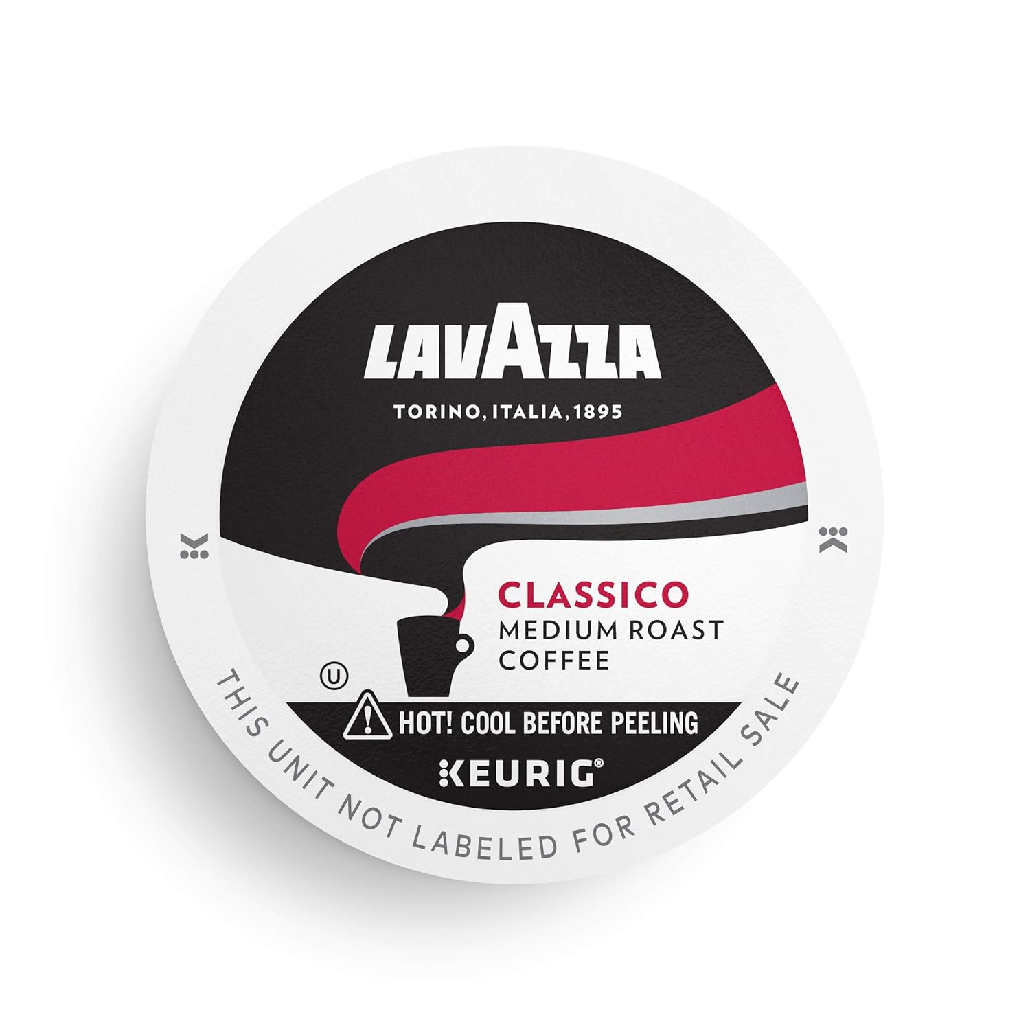 Lavazza Classico Single-Serve Coffee K-Cup® Pods for Keurig® Brewer, Medium Roast, Caps Classico, 16 Count Full-bodied medium roast with rich flavor and notes of dried fruit, Value Pack