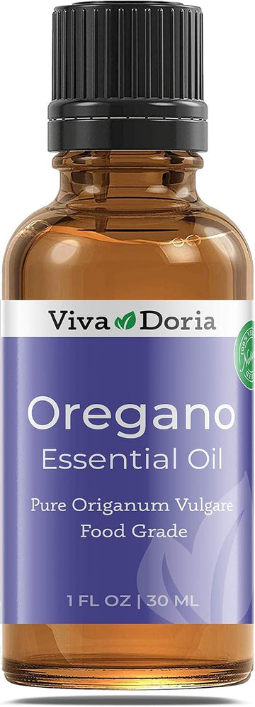 Viva Doria 100% Pure Oregano Essential Oil, Undiluted, Food Grade, 30 mL (1 Fluid Ounce) : Health & Household