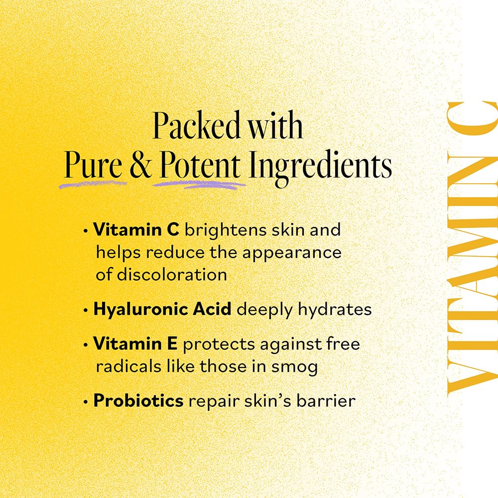 Derma E Vitamin C Concentrated Serum With Hyaluronic Acid, Vitamin E & Aloe, All Natural, Antioxidant-Rich Concentrated Facial Serum – Firming And Brightening Vitamin C Face Serum, 2Oz : Beauty & Personal Care