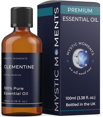 Mystic Moments | Clementine Essential Oil 50Ml - Pure & Natural Oil For Diffusers, Aromatherapy & Massage Blends Vegan Gmo Free