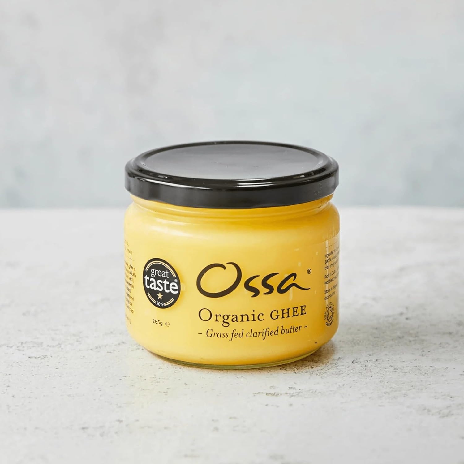 Ossa Organic Ghee | Traditional Clarified Butter, British Grassfed Cows | Organic & Keto (1 X Ghee)