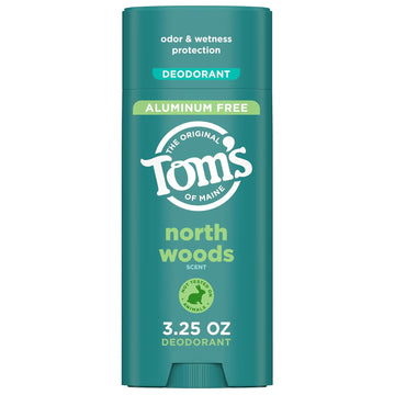 Tom’S Of Maine North Woods Natural Deodorant For Men And Women, Aluminum Free, 3.25 Oz