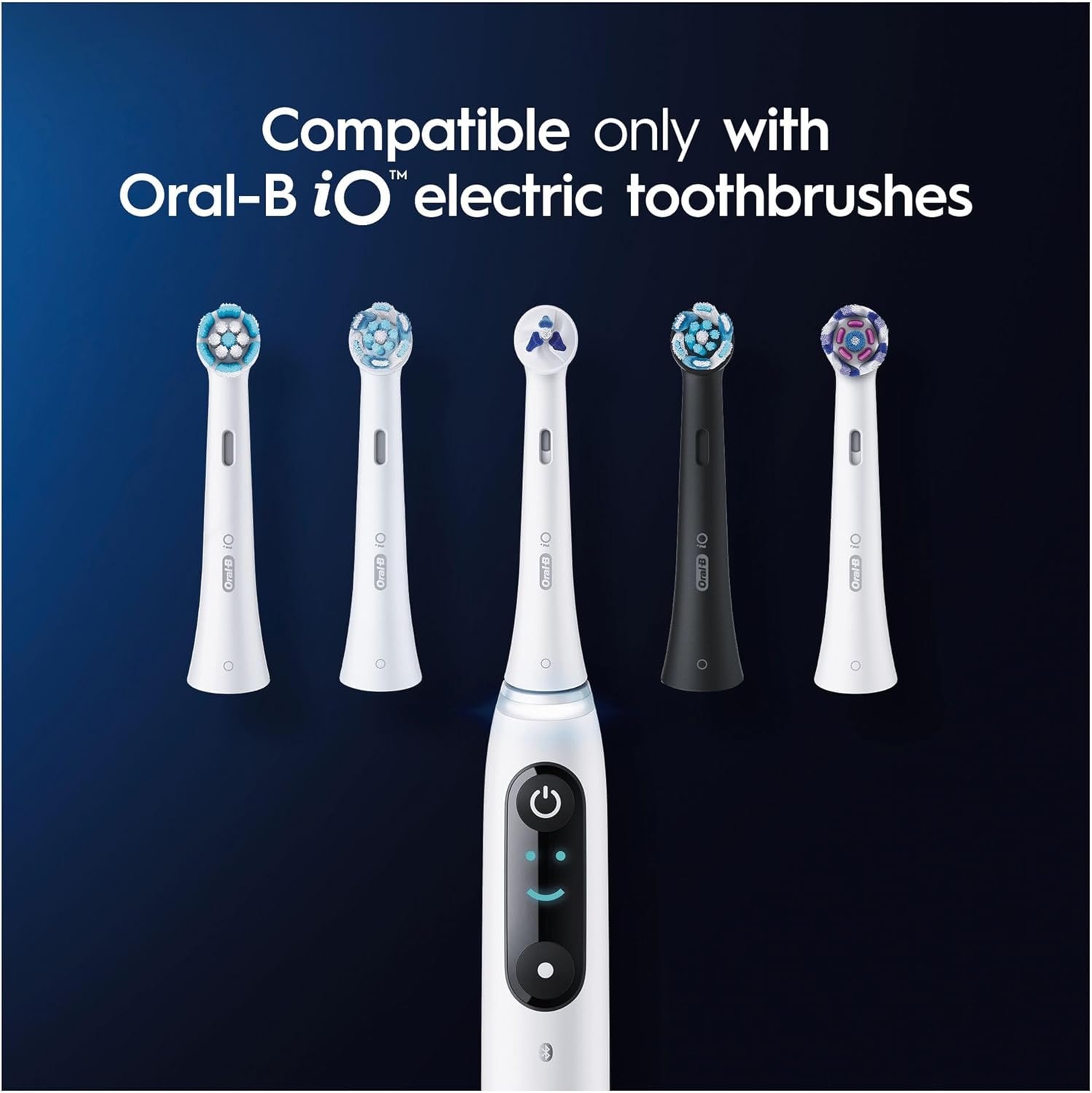 Oral-B iO Specialised Clean Electric Toothbrush Head, Precisely Angled Tufts for Deeper Plaque Removal for Hard to Reach Areas, Pack of 2 Toothbrush Heads, White : Amazon.co.uk: Health & Personal Care