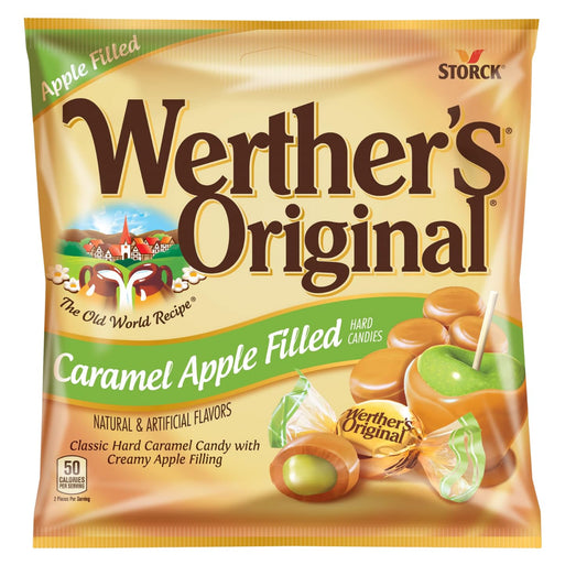 Caramel Candy 4 Pack (All 2.65Oz - Original, Apple, Coffee, Creamy) With 2 Gosutoys Stickers