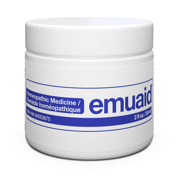 Emuaid Ointment For Eczema And Psoriasis Relief, Reduces Itching, Pain, Swelling, Regular Strength Treatment For 100+ Skin Conditions, Steroid And Chemical-Free, Suitable For All Ages, 16Oz