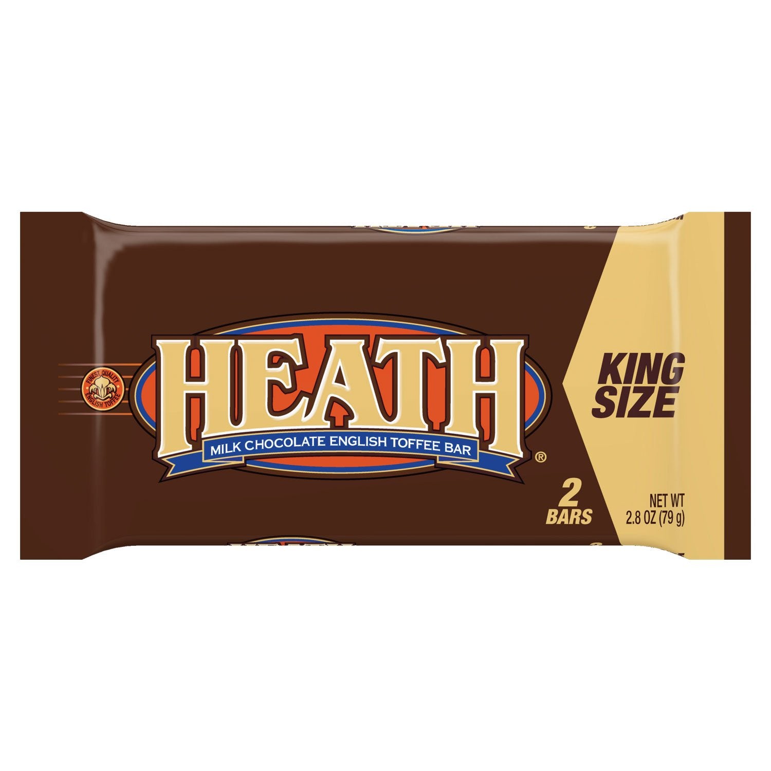 Heath Chocolate Toffee Candy Bar, King Size (Pack Of 18)