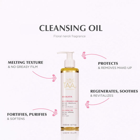 | Himalaya Cleansing Oil – Gentle & Melting Texture | Deep-Cleansing & Hydrating Skincare | Removes Impurities & Makeup | Soft, Clear & Calm Skin | All Skin | 85% Natural & Vegan | 6.8 Fl Oz