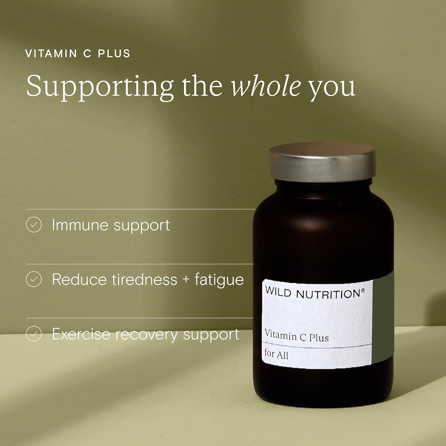 WILD NUTRITION Food-Grown® Vitamin C Plus | High Bioavailability Vitamin C with Bioflavonoids | Immune Support |Optimum Absorption | 60 Capsules : Amazon.co.uk: Health & Personal Care