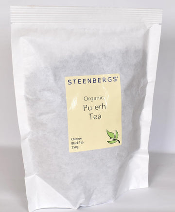 Steenbergs Organic Pu-Erh Loose Leaf Tea 250G Bag