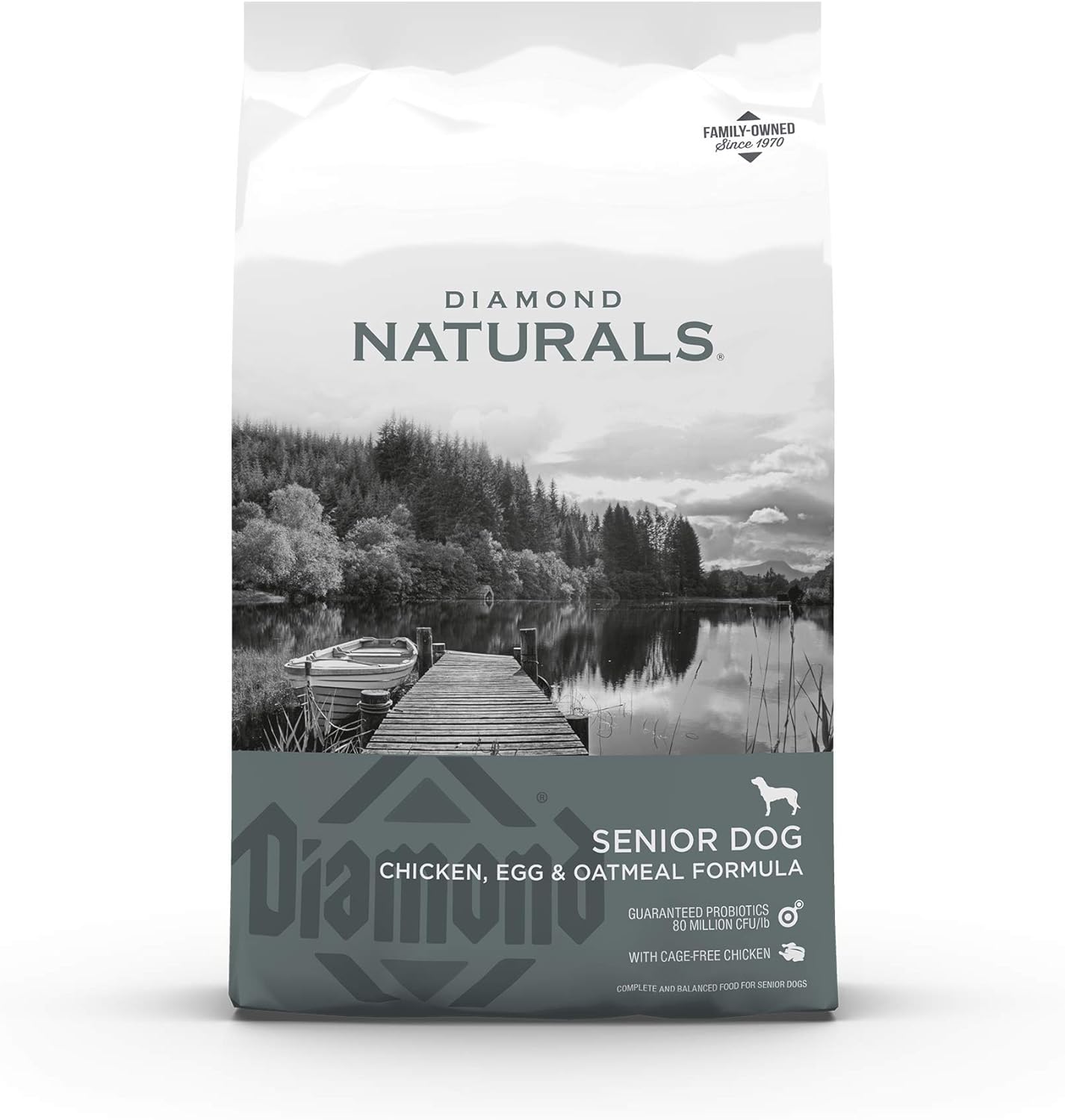 Taste of the Wild Diamond Naturals Senior Real Meat Recipe Premium Dry Dog Food With Real Cage Free Chicken, 6Lb, 60841