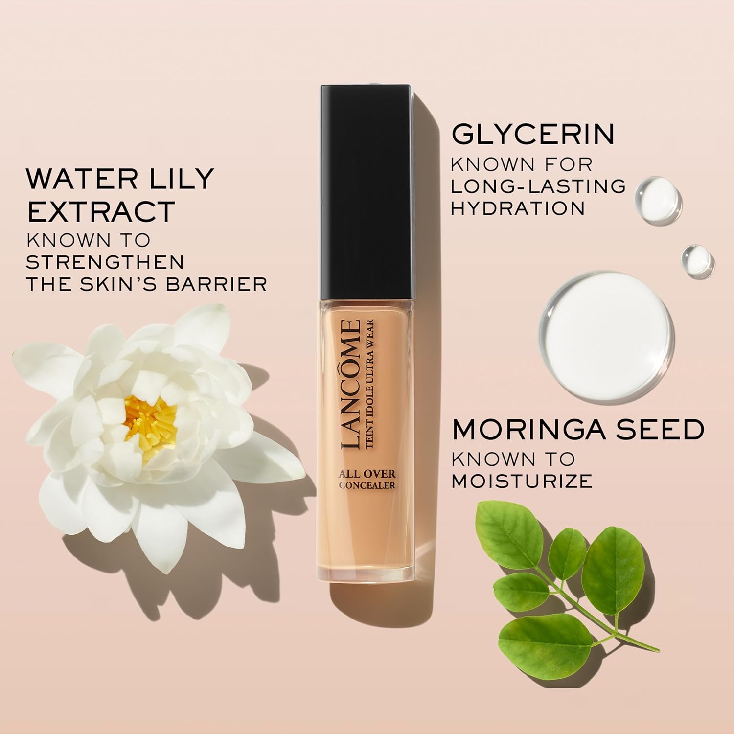 Lancôme Teint Idole Ultra Wear All Over Concealer - Long-lasting Breathable Full Coverage, Multi-Use for Concealing, Highlighting & Contouring, 460 Suede W 09 : Amazon.co.uk: Beauty