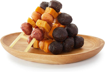 Jungle Calling Dog Treats, Dog Kabob With Cod Stick, Rawhide-Free Dog Chews, Made With Chicken, Duck, Beef, Sweet Potato And Pumpkin
