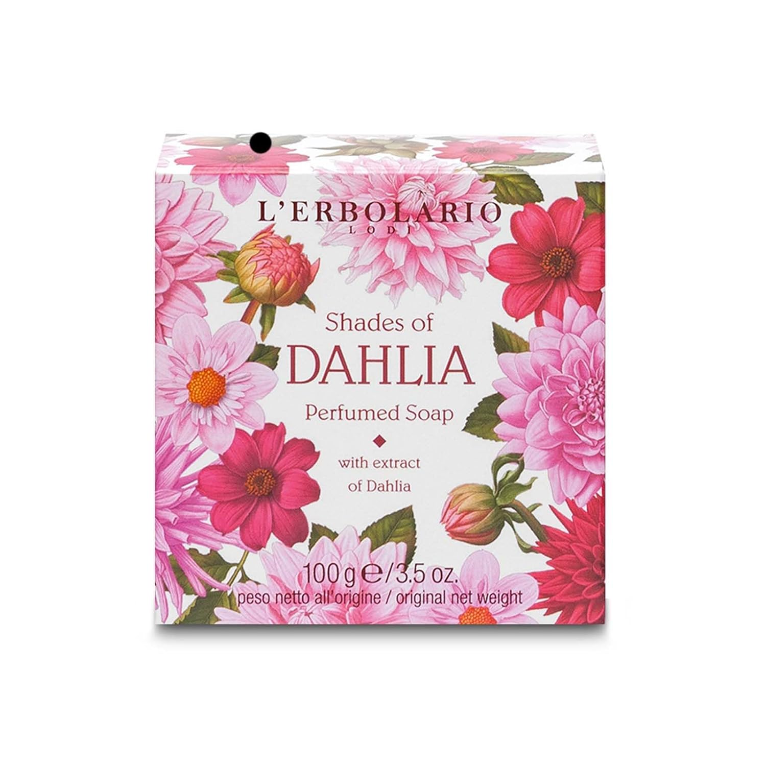 L'Erbolario Perfumed Bar Soap – Gently Scented Body And Hand Soap Bar – Moisturizing And Nourishing With Natural Extracts – Shades Of Dahlia - 3.5 Oz : Beauty & Personal Care