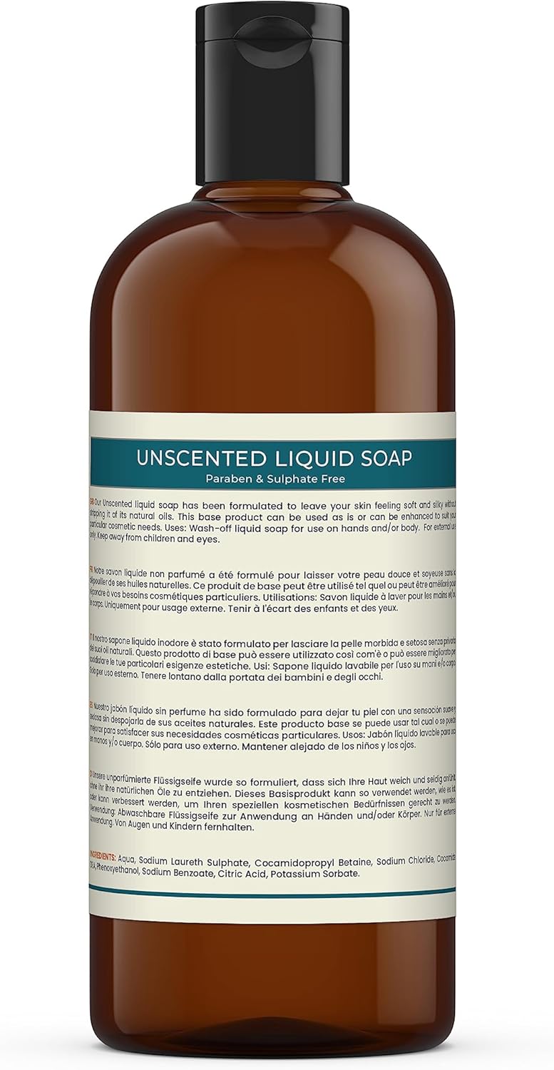 Liquid Soap Base Unscented 500g : Amazon.co.uk: Home & Kitchen