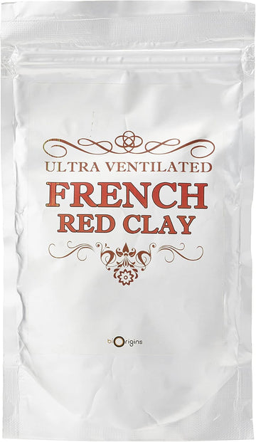 Mystic Moments | Red Ultra Ventilated French Natural Clay 100G - Pure & Natural Vegan Gmo Free