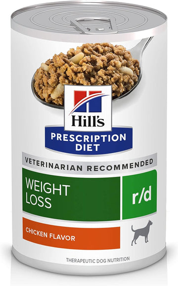 Hill'S Prescription Diet R/D Weight Reduction Wet Dog Food, Veterinary Diet, 12.3 Oz. Cans, 12-Pack, White