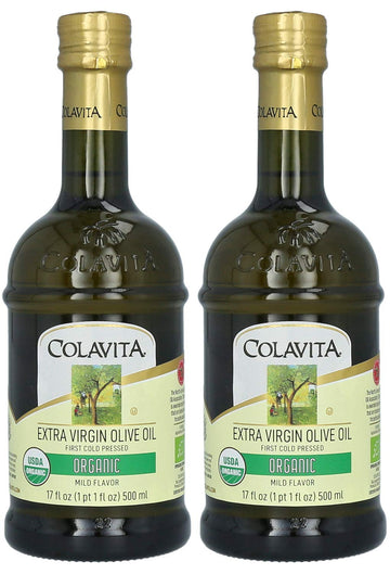 Colavita Organic Extra Virgin Olive Oil Special, 17 Fl Oz (Pack of 2)
