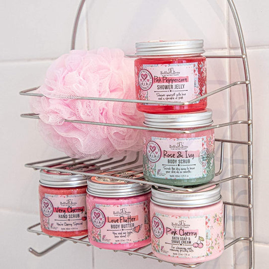 Bella & Bear Rose & Ivy Body Scrub - Vegan & Cruelty-Free Oil-Free Exfoliator | Polish Your Skin To Perfection | 6.7Oz Of Floral Bliss For All Women